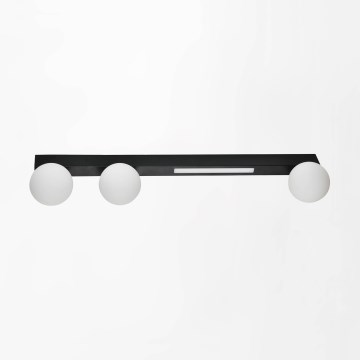 Zuma Line - LED Nástěnné svítidlo 3xG9/40W/230V + LED/6W černá