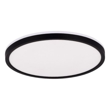 Zuma Line - LED RGBW Stmívatelné stropní svítidlo LED/32W/230V + LED/8W 3000-6000K černá + dálkové ovládání