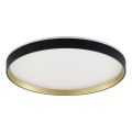 Zuma Line - LED RGBW Stmívatelné stropní svítidlo LED/32W/230V + LED/8W 3000-6000K černá/zlatá + dálkové ovládání
