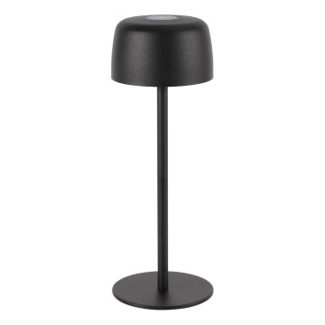 Zuma Line - LED Stmívatelná nabíjecí stolní lampa LED/2W/1200 mAh IP44 černá