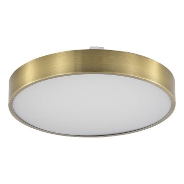 Zuma Line - LED Stmívatelné koupelnové stropní svítidlo LED/36W/230V 3000-6000K pr. 40 cm IP44 mosaz + dálkové ovládání