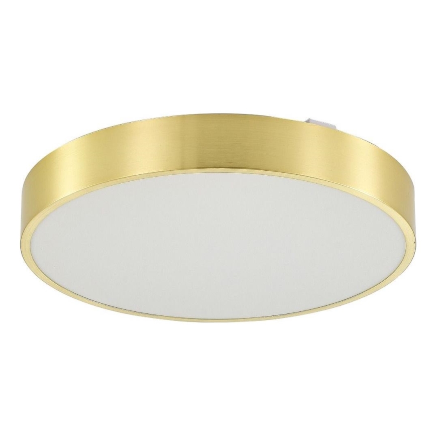 Zuma Line - LED Stmívatelné koupelnové stropní svítidlo LED/50W/230V 3000-6000K pr. 50 cm IP44 zlatá + dálkové ovládání