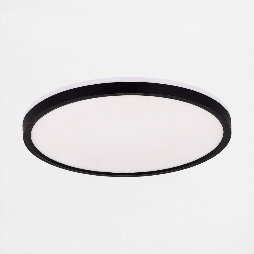 Zuma Line - LED Stmívatelné stropní svítidlo LED/26,5W/230V + LED/6,5W 3000/4000/5500K pr. 32 cm černá