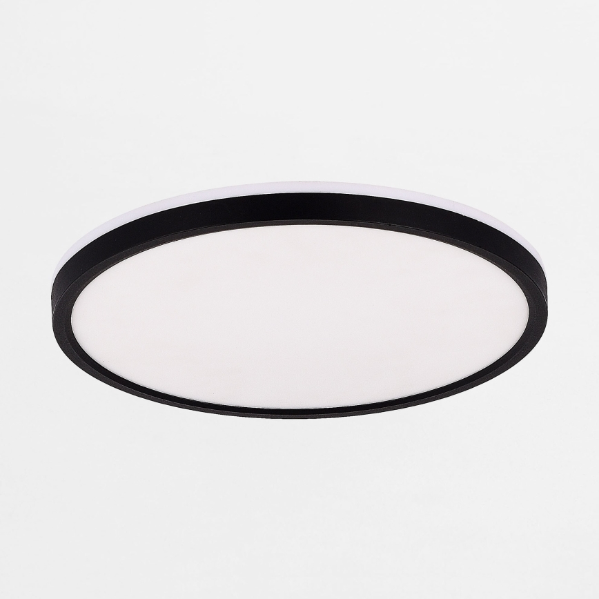 Zuma Line - LED Stmívatelné stropní svítidlo LED/38W/230V + LED/11W 3000/4000/5500K pr. 50 cm černá