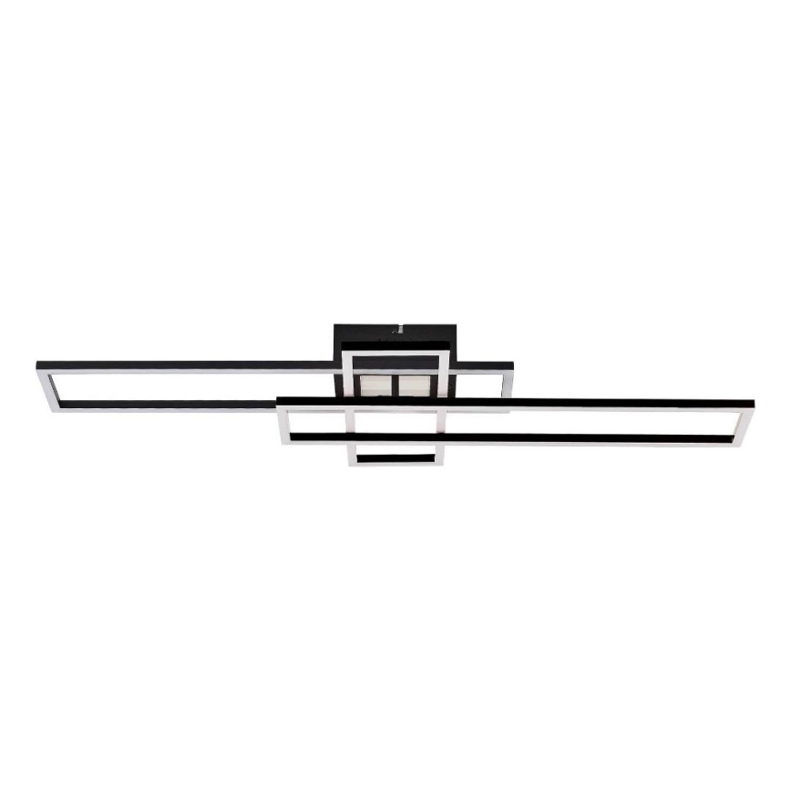 Zuma Line - LED Stmívatelné stropní svítidlo LED/55W/230V 3000-6000K černá + dálkové ovládání
