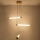 Zuma Line - LED Stmívatelný lustr na lanku LED/64W/230V 2700-6500K zlatá + dálkové ovládání