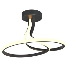 Zuma Line - LED Stmívatelný přisazený lustr LED/26W/230V černá