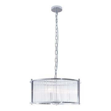 Zuma Line - Lustr na řetězu 3xE27/40W/230V lesklý chrom