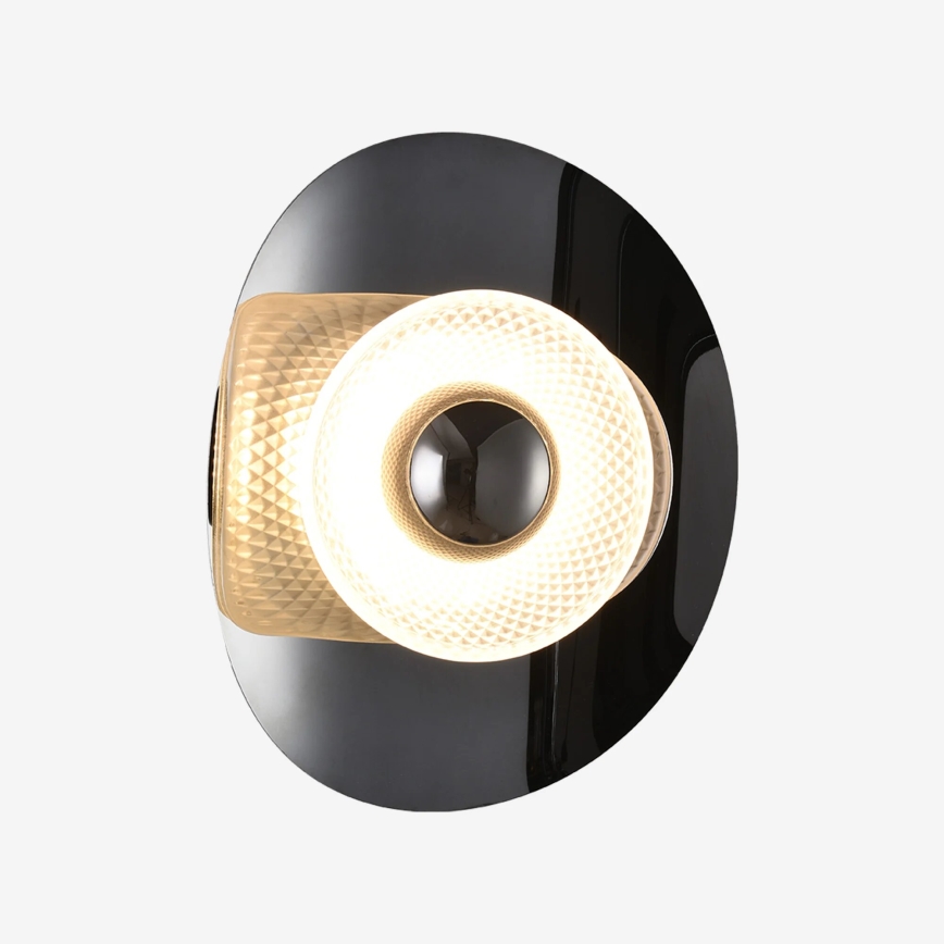Zuma Line - LED Nástěnné svítidlo LED/8W/230V černá/kouřová černá