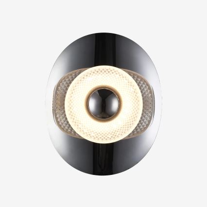 Zuma Line - LED Nástěnné svítidlo LED/8W/230V černá/kouřová černá