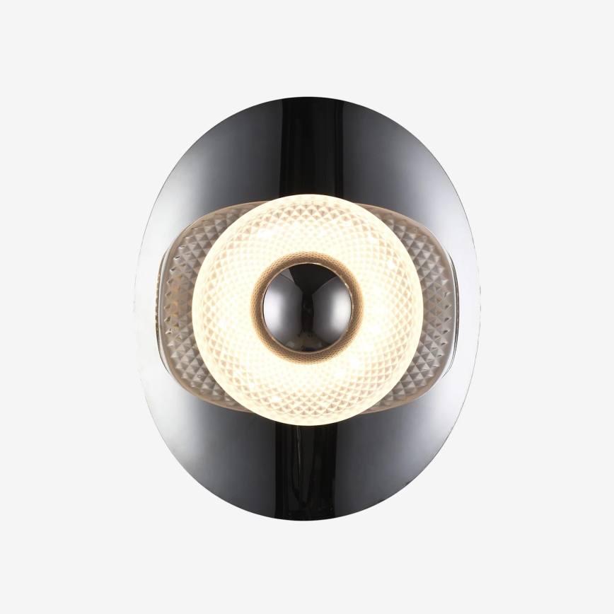 Zuma Line - LED Nástěnné svítidlo LED/8W/230V černá/kouřová černá