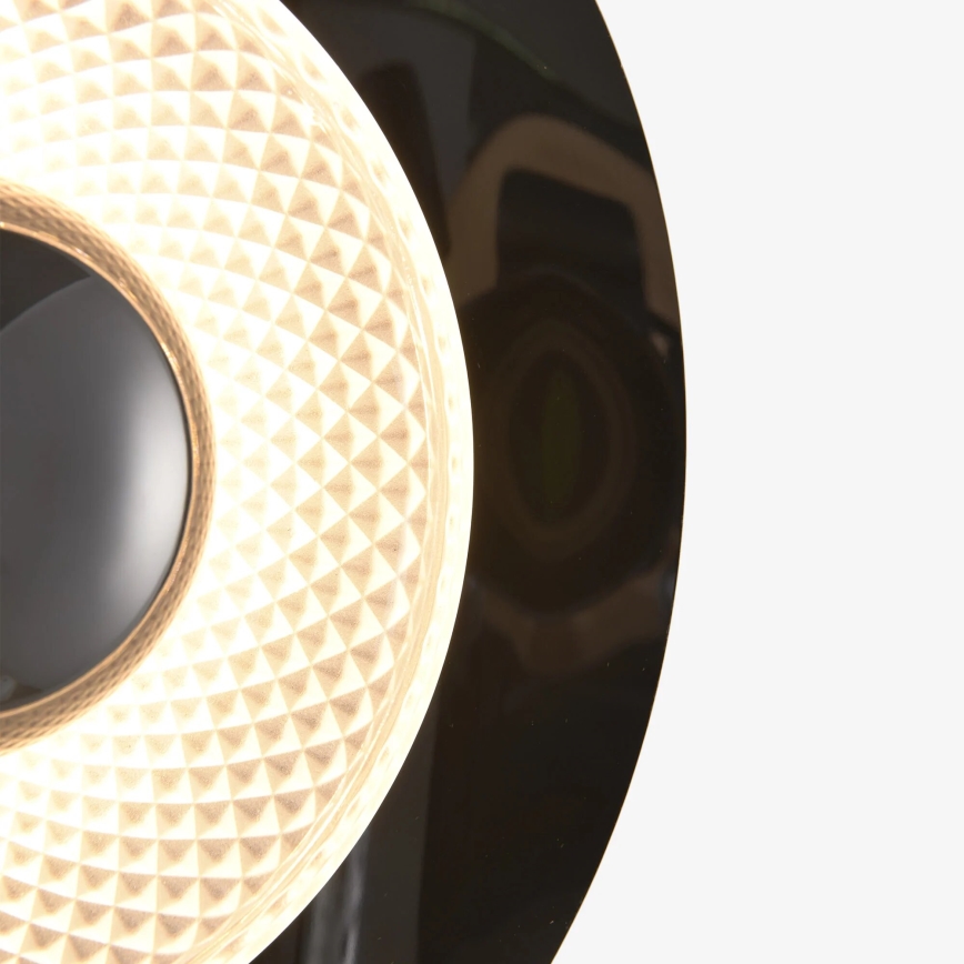 Zuma Line - LED Nástěnné svítidlo LED/8W/230V černá/kouřová černá