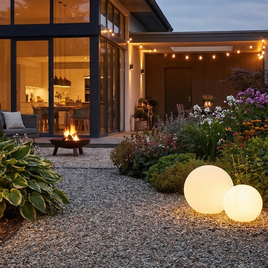 Zuma Line - Venkovní lampa 1xE27/10W/230V pr. 20 cm IP44