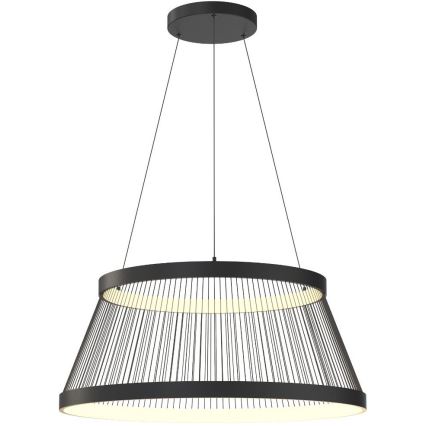 Zuma Line - LED Stmívatelný lustr na lanku LED/53W/230V 2700-6000K černá + dálkové ovládání