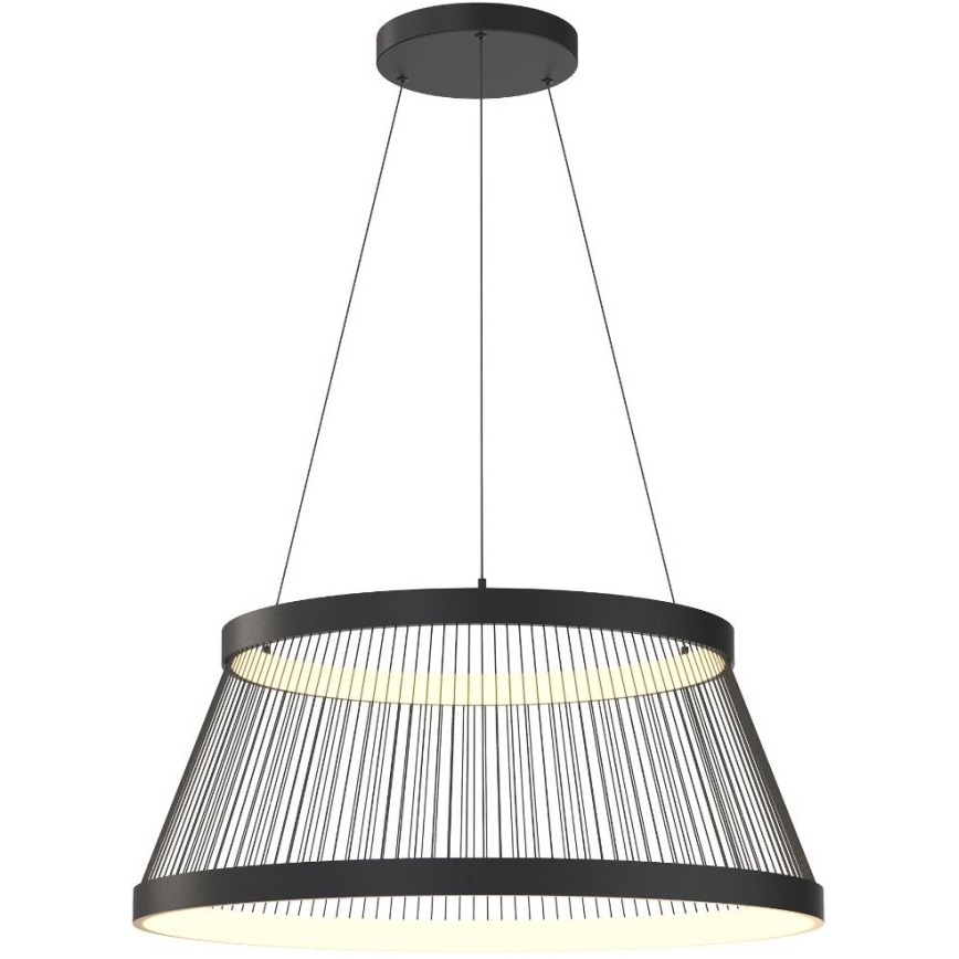 Zuma Line - LED Stmívatelný lustr na lanku LED/53W/230V 2700-6000K černá + dálkové ovládání