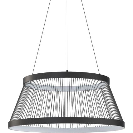 Zuma Line - LED Stmívatelný lustr na lanku LED/53W/230V 2700-6000K černá + dálkové ovládání
