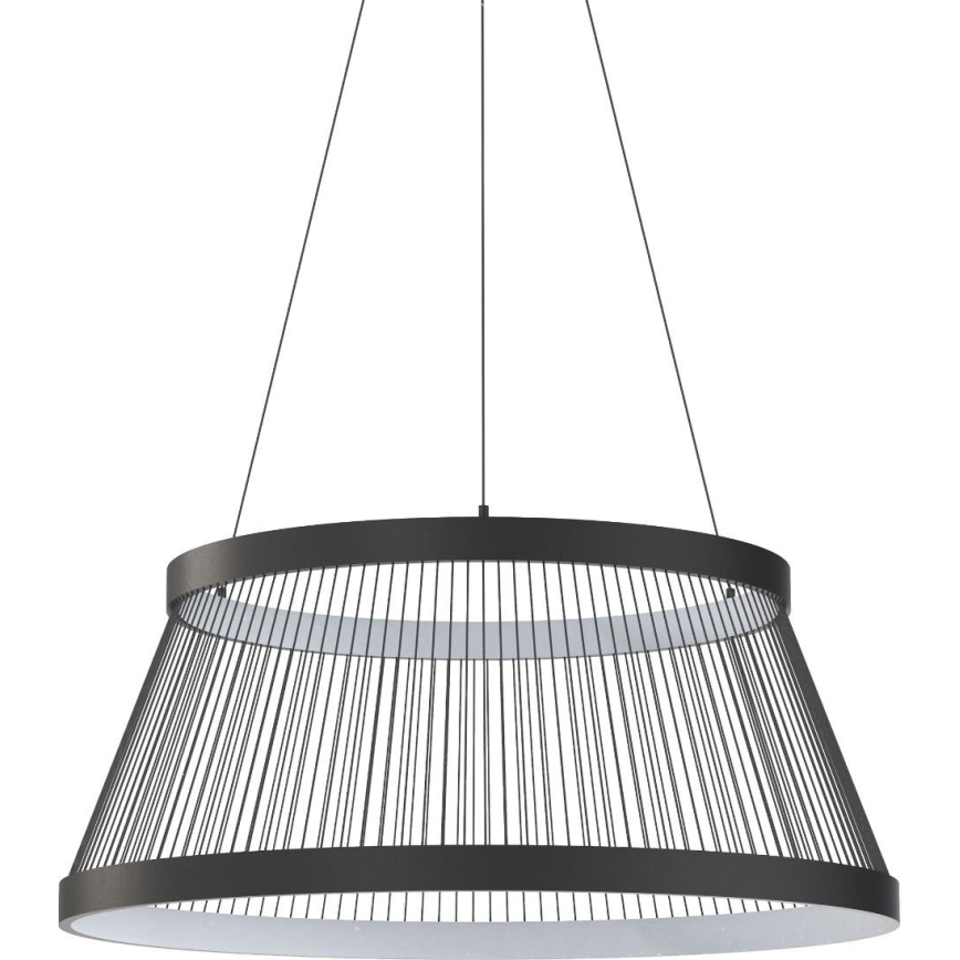 Zuma Line - LED Stmívatelný lustr na lanku LED/53W/230V 2700-6000K černá + dálkové ovládání