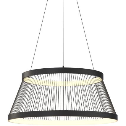 Zuma Line - LED Stmívatelný lustr na lanku LED/53W/230V 2700-6000K černá + dálkové ovládání