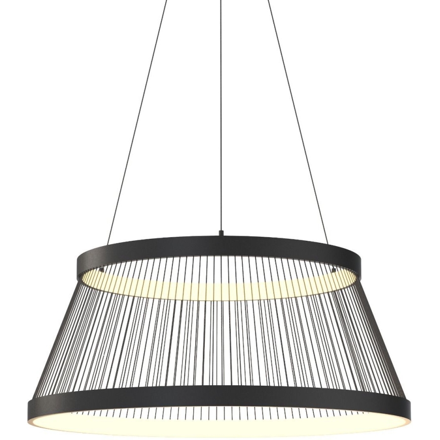 Zuma Line - LED Stmívatelný lustr na lanku LED/53W/230V 2700-6000K černá + dálkové ovládání
