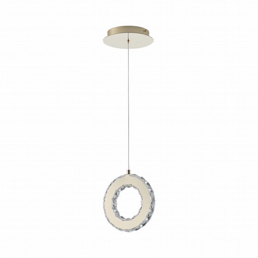 Zuma Line - LED Stmívatelný lustr na lanku LED/10W/230V zlatá