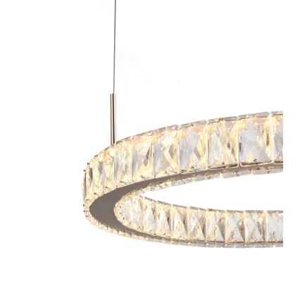 Zuma Line - LED Lustr na lanku LED/36W/230V rose gold