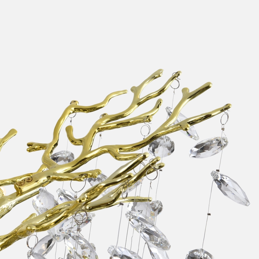 Zuma Line - Lustr na lanku 14xG9/3,5W/230V 115x40 cm zlatá