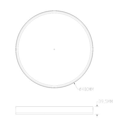 Zuma Line - LED RGBW Stmívatelné koupelnové stropní svítidlo LED/32W/230V + LED/8W 3000-6000K IP44 černá/zlatá + dálkové ovládání