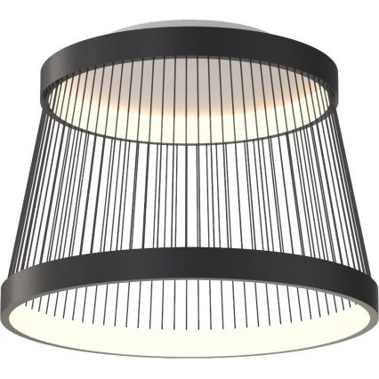 Zuma Line - LED Stmívatelné stropní svítidlo LED/32W/230V 2700-6000K černá + dálkové ovládání