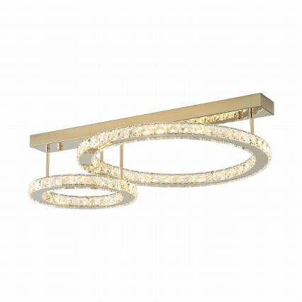 Zuma Line - LED Stmívatelné stropní svítidlo LED/36W/230V zlatá
