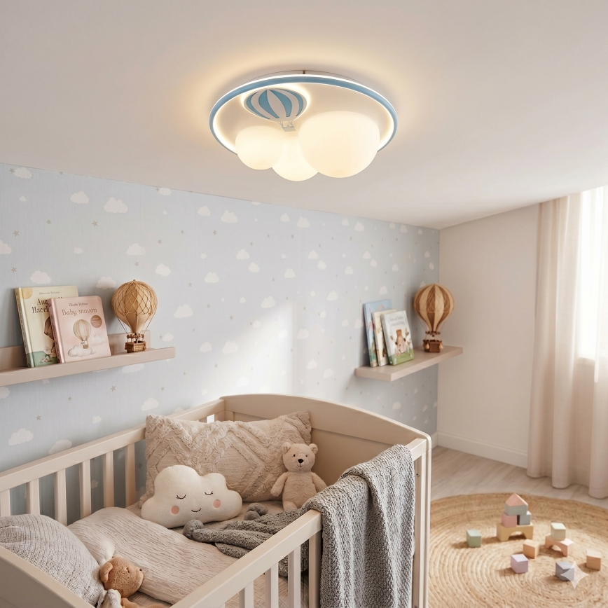 Zuma Line - LED Stmívatelné dětské stropní svítidlo LED/42W/230V 3000/5700K modrá