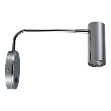 Zuma Line - Nástěnná lampička 1xGU10/50W/230V lesklý chrom