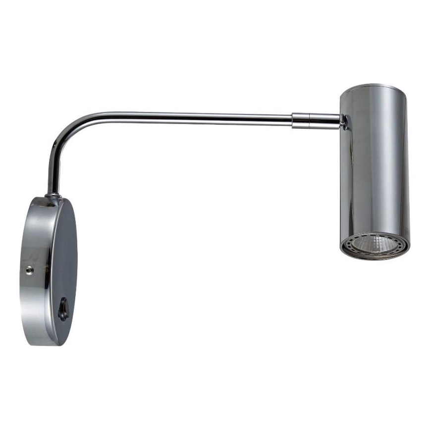 Zuma Line - Nástěnná lampička 1xGU10/50W/230V lesklý chrom