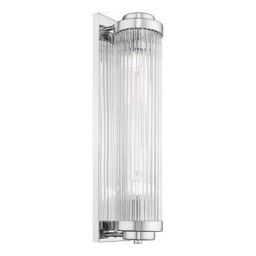 Zuma Line - Nástěnné svítidlo 2xE14/60W/230V lesklý chrom