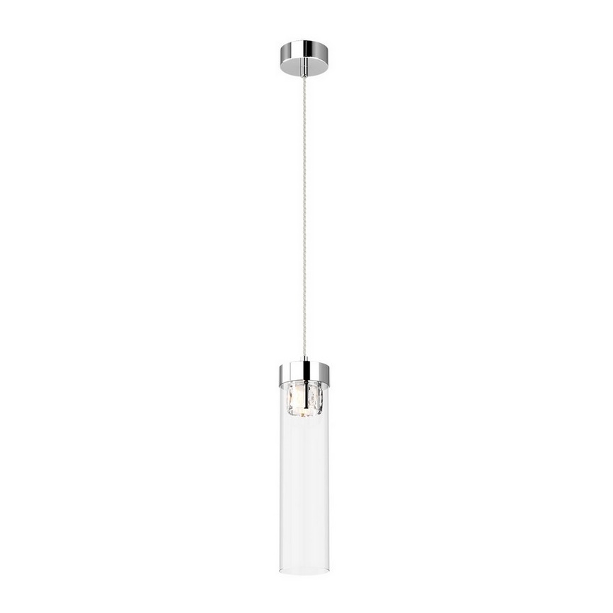 Zuma Line - Křišťálový lustr na lanku 1xG9/28W/230V