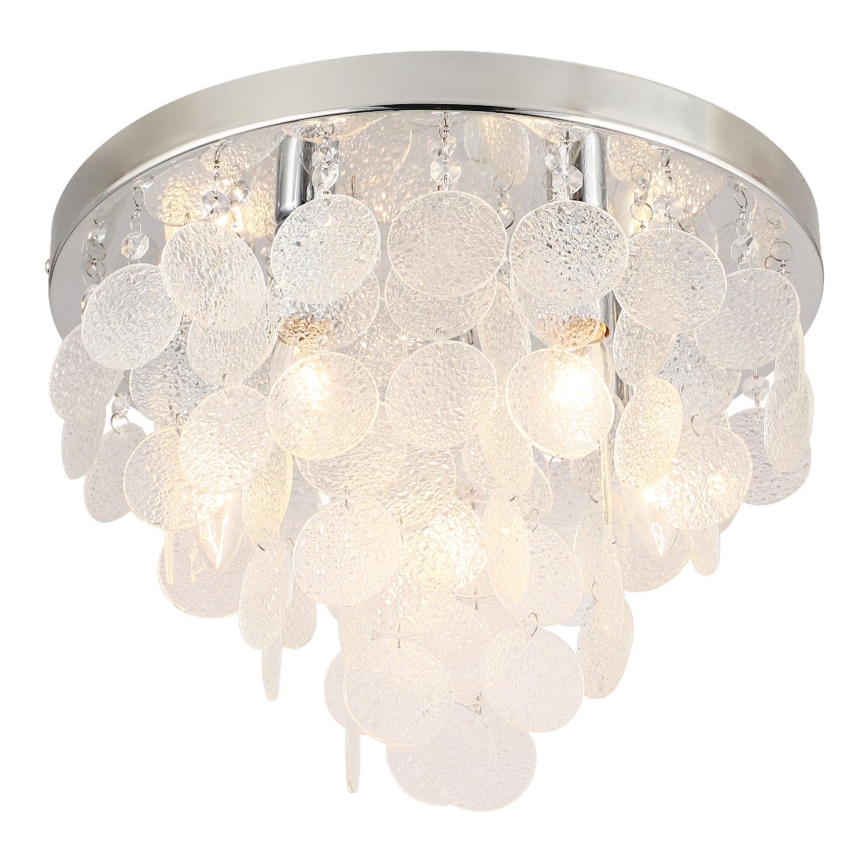 Zuma Line - Přisazený lustr 5xE14/40W/230V lesklý chrom