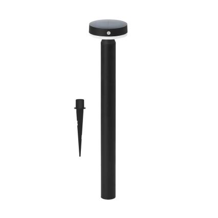 Zuma Line - LED Solární lampa se senzorem pohybu a soumraku LED/4,5W/2000 mAh IP44 černá