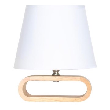 Zuma Line - Stolní lampa 1xE14/40W/230V bambus/bílá