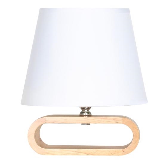 Zuma Line - Stolní lampa 1xE14/40W/230V bambus/bílá