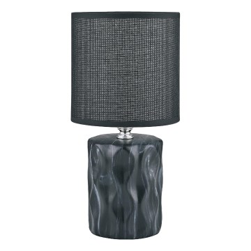 Zuma Line - Stolní lampa 1xE14/40W/230V černá/dekor mramoru