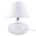 Zuma Line - Stolní lampa 1xE27/40W/230V bílá