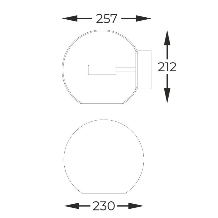 Zuma Line - LED Nástěnné svítidlo LED/5W/230V lesklý chrom