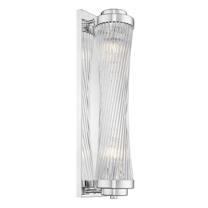 Zuma Line - Nástěnné svítidlo 2xE14/60W/230V lesklý chrom