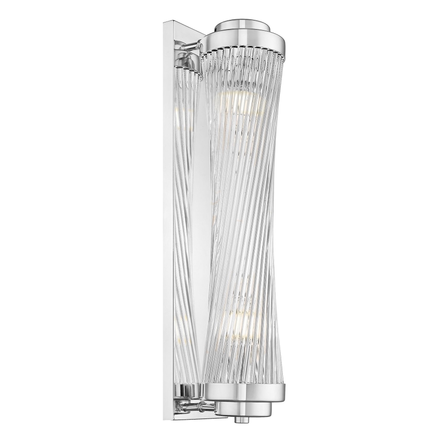 Zuma Line - Nástěnné svítidlo 2xE14/60W/230V lesklý chrom