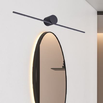 Zuma Line - LED Koupelnové osvětlení zrcadla LED/6W/230V 40 cm IP44 černá